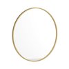 Flash Furniture 30" Round Gold Metal Framed Accent Wall Mirror HFKHD-0GD-CRE8-491315-GG